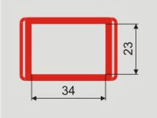 Курсор № 3 - 23 x 34 мм.